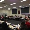 fedcouncil delegates discuss State Govt attacks on Jobs & Services